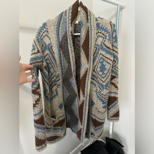 Aztec cardigan